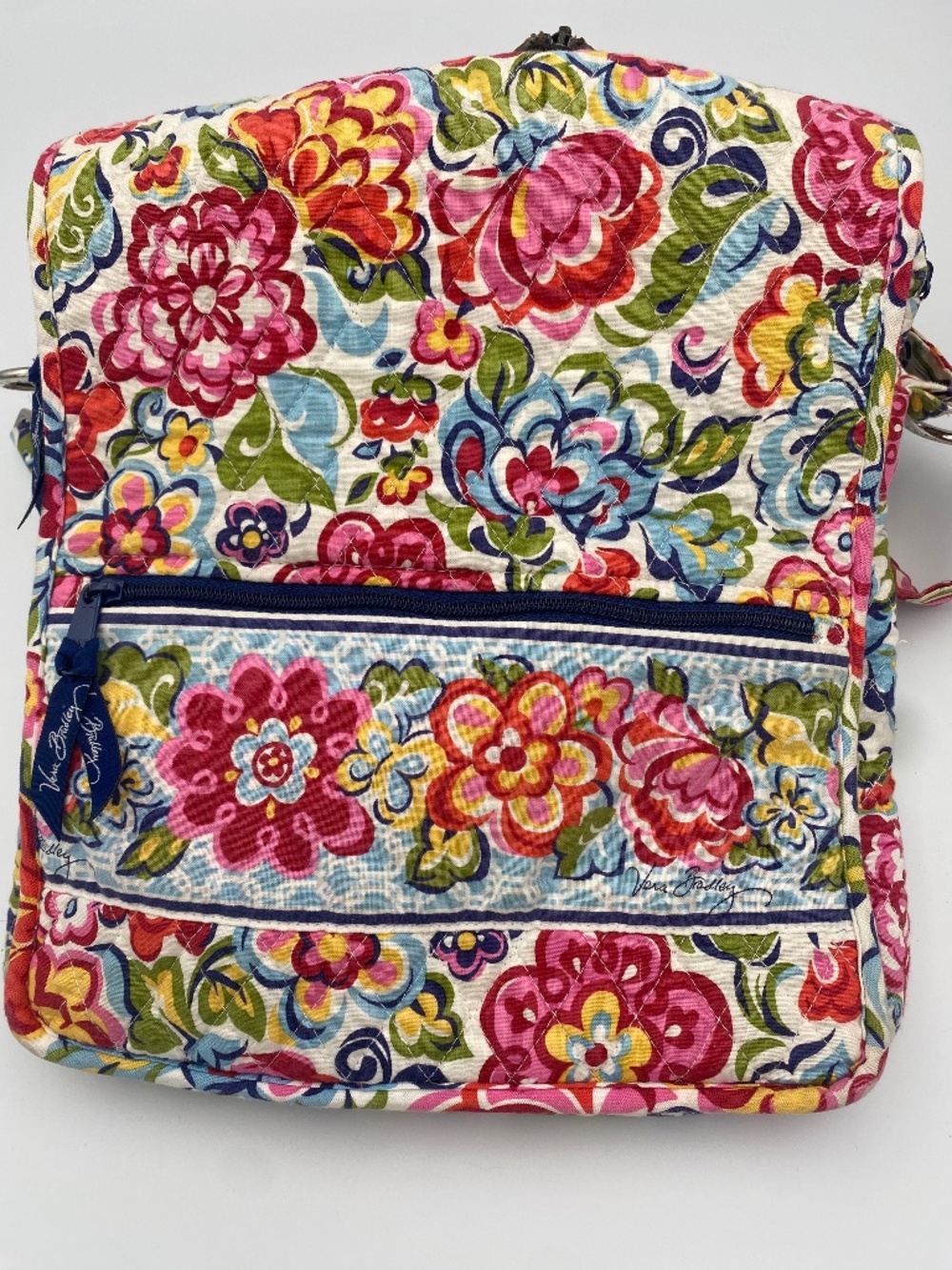 Vera BradleyHipster Crossbody Retired Hope Garden Floral Messenger-Bag